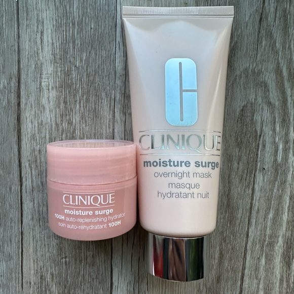 Clinique Other - Clinique Moisture Surge 100H & Clinique Moisture Surge Overnight Mask